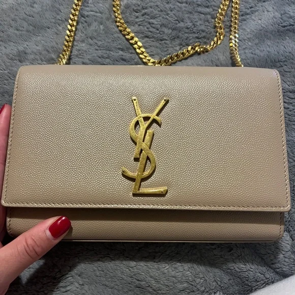 YSL- Dark Beige small Kate